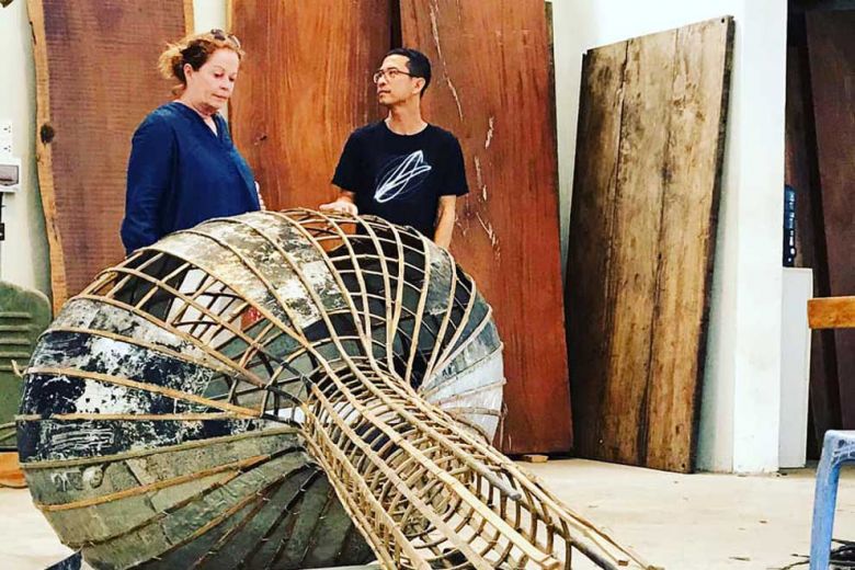 There are three tours available – half-day tour in Siem Reap, private tours for longer stays, and a 14-day tour of the art scene in Phnom Penh, Battambang, and Siem Reap. Photo supplied
