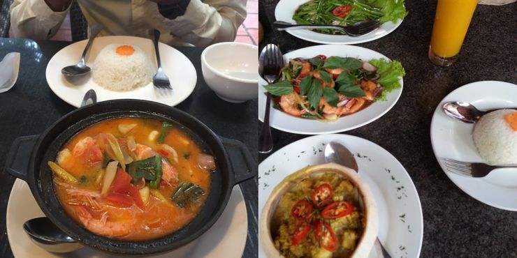 Khmer Food at the restaurant