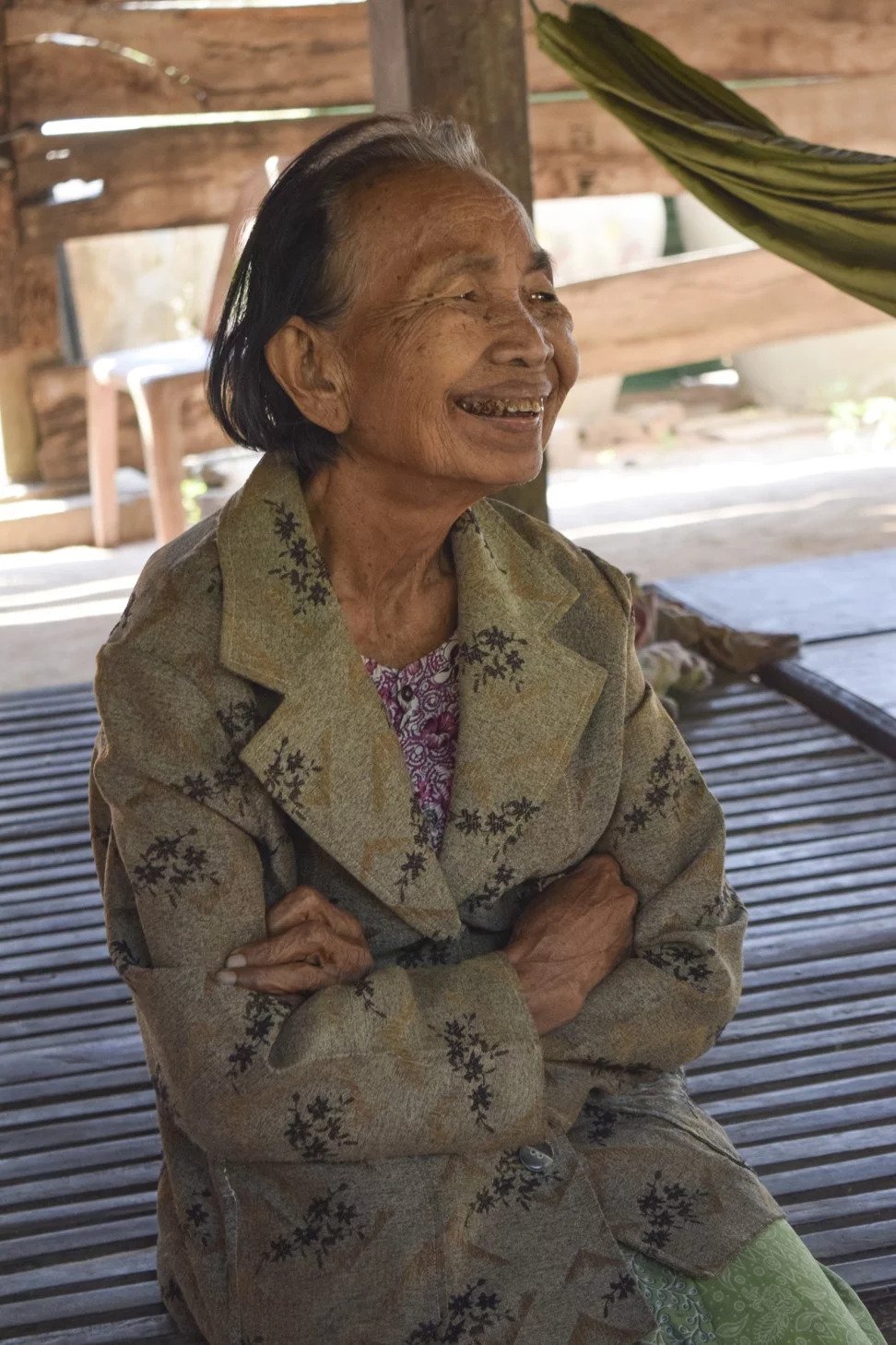 Im Chaem at her home, near Anlong Veng, Cambodia, on January 30