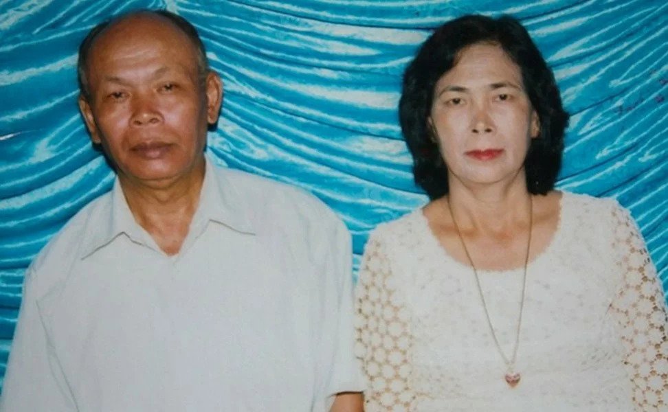 Yim Tith (above with his wife) and Im Chaem are said to have been responsible for up to 560,000 deaths