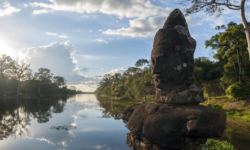 One of Cambodia’s most iconic temples is Angkor Thom