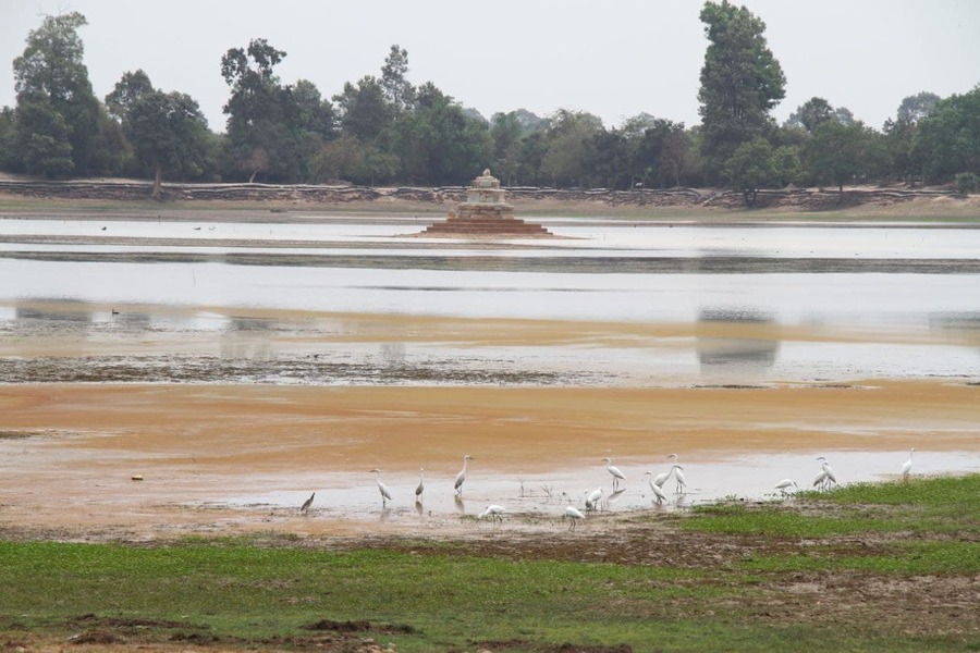 Srah Srang’s remaining water expected to evaporate