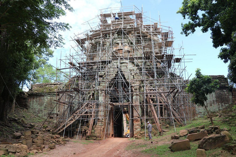 APSARA National Authority is embarking on the restoration process of the Takav Gate
