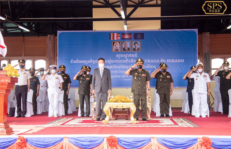 DPM Tea Banh Speaks Highly of Cambodia-Japan Military Cooperation