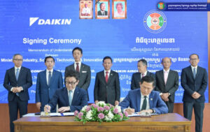 MISTI, Daikin Sign MoU to Improve Air Conditioning Standards in Cambodia