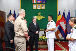 U.S. Defence Official Holds High-Level Meetings in Cambodia