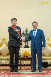 Cambodian PM Receives Chief of Staff of Japan’s Ground Self-Defence Force